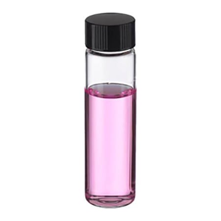 Cp Lab Safety. Wheaton 12ML Clear Glass Vials in a box, PTFE /Rubber Liner, Case of 144 W224585